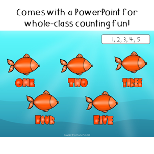 Thumbnail: 12345 Once I Caught a Fish Alive Nursery Rhyme Activities