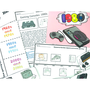 Then and Now Social Studies History Lessons