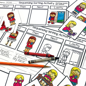 Thumbnail: Sequencing Activities Kindergarten