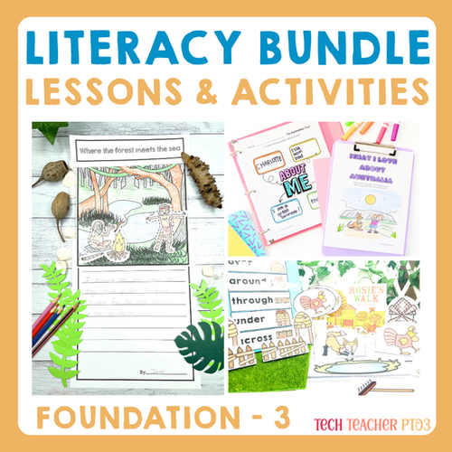 SAVE 30% Picture Book Companion Literacy Bundle | Comprehension Retell ...