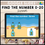Thumbnail: Find the Number 0-20 Summer Google Slides™ Activity