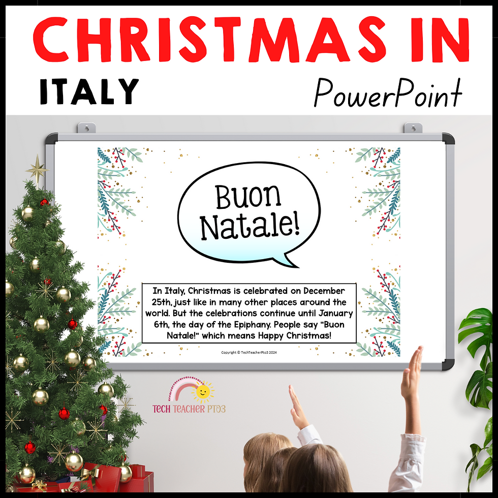 Christmas in Italy PowerPoint Holidays Around the World