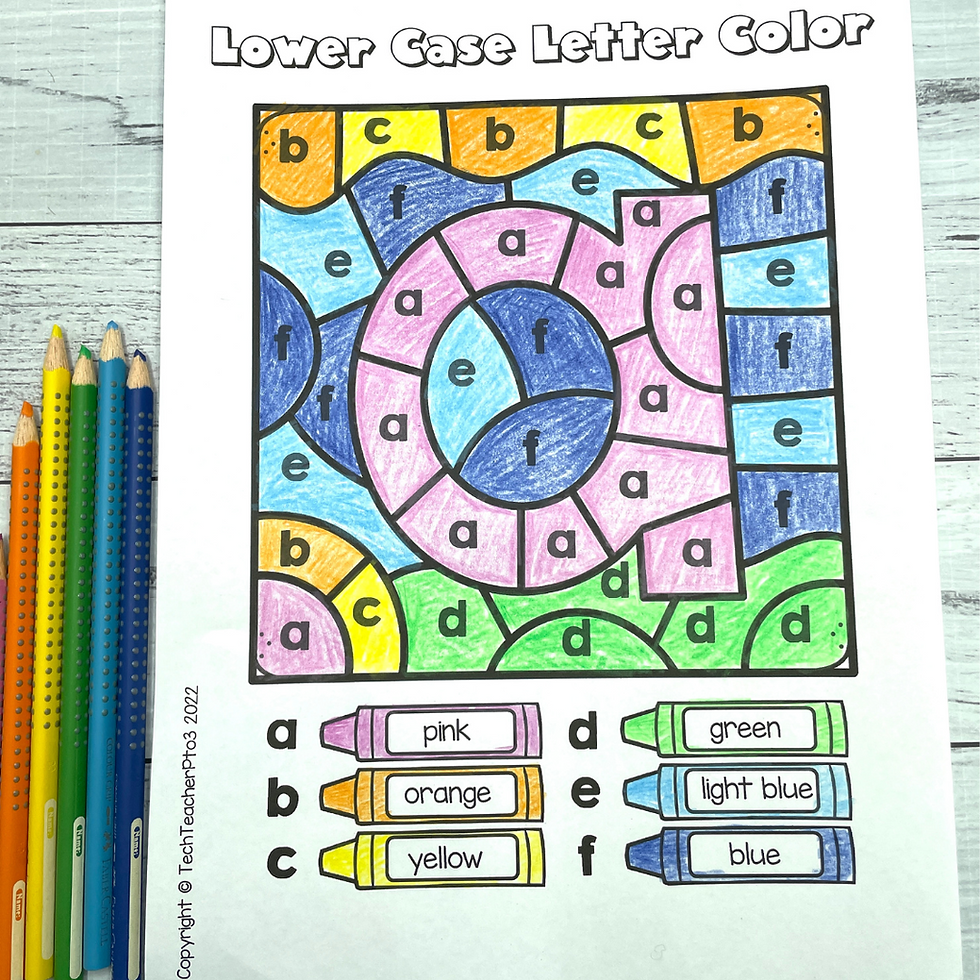 Thumbnail: Alphabet Literacy Center Worksheets Kindergarten Jolly Phonics