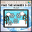 Thumbnail: Find the Number 0-20 Winter Google Slides™ Activity
