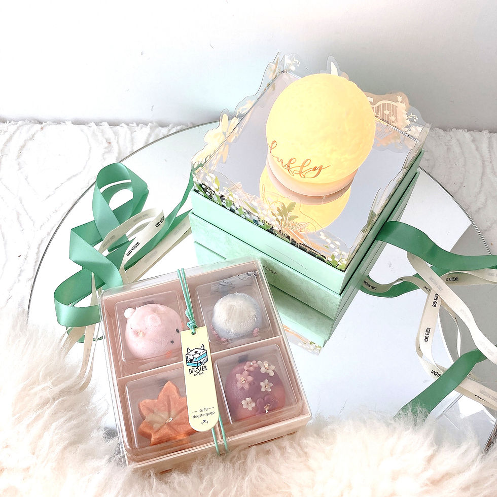 縮圖：Mid-Autumn Festival Harvest Moon Mooncake Box Set 中秋節摘月4件裝月餅禮盒