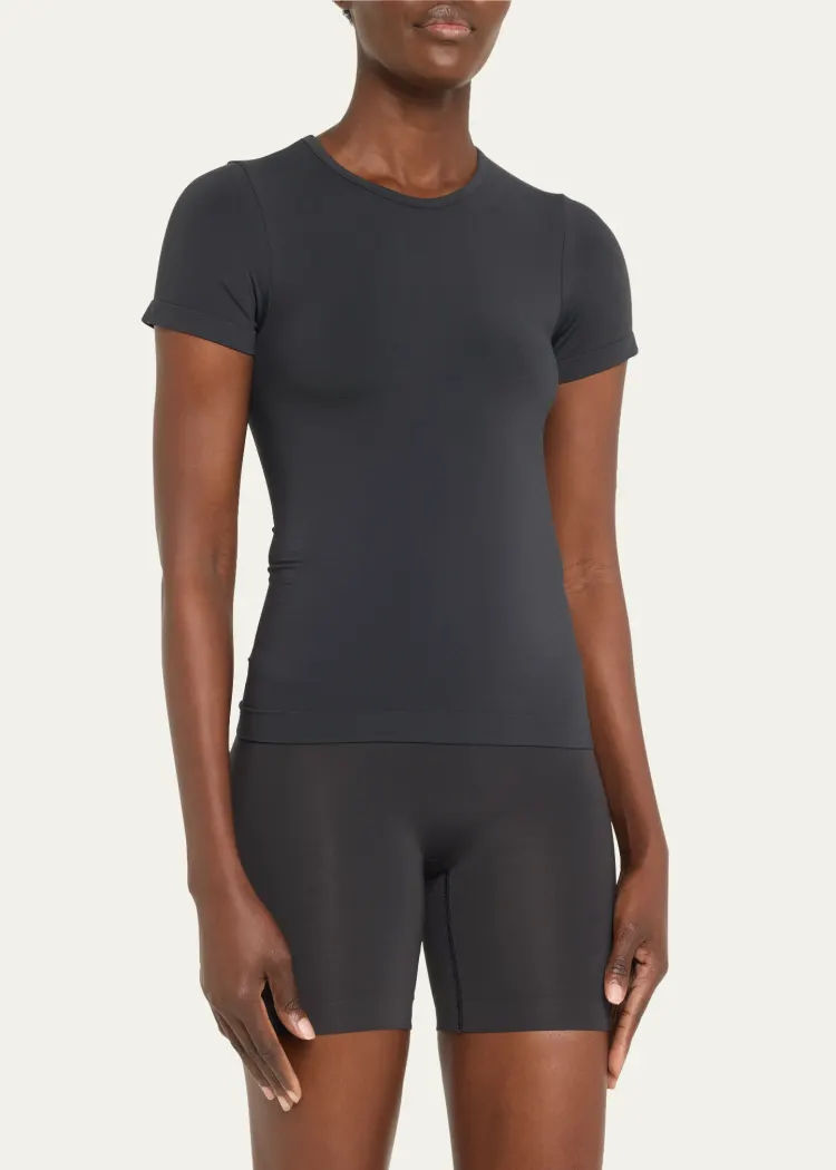 Thumbnail: Soft Smoothing Seamless T-Shirt / Sizes XS, S, M & L