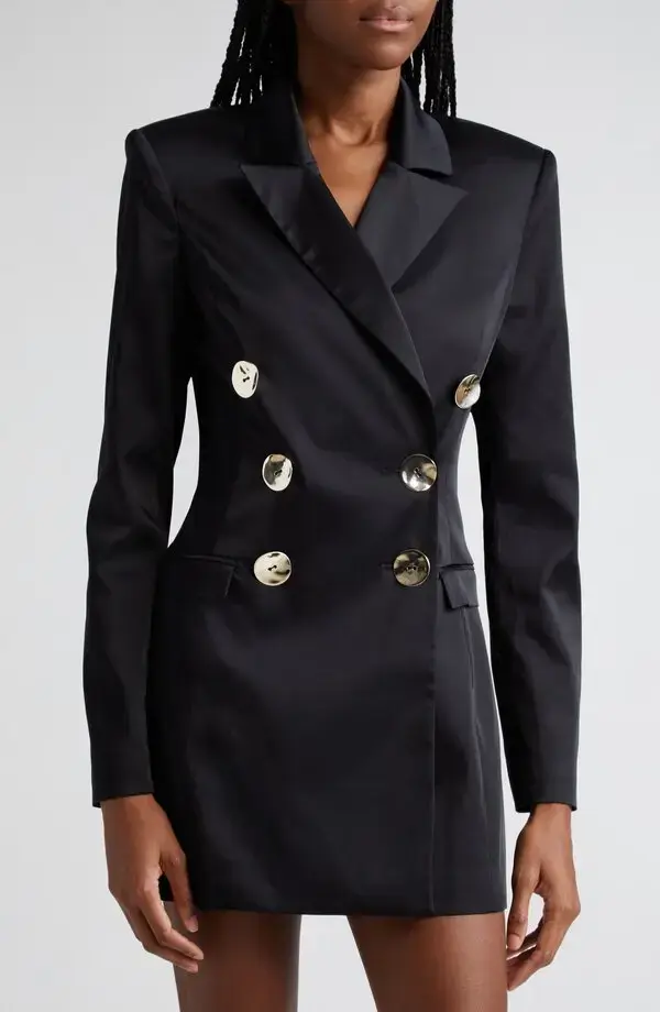 Thumbnail: Jessica Long Sleeve Blazer Dress / Size 4