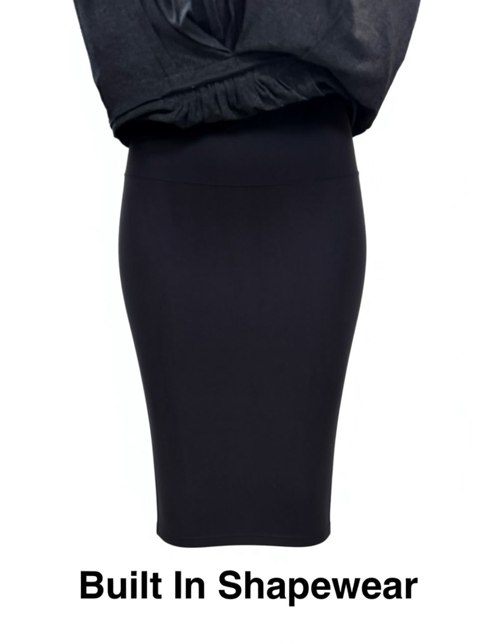 Thumbnail: Multiprint Dress with Shapewear / Sizes 10 & 16