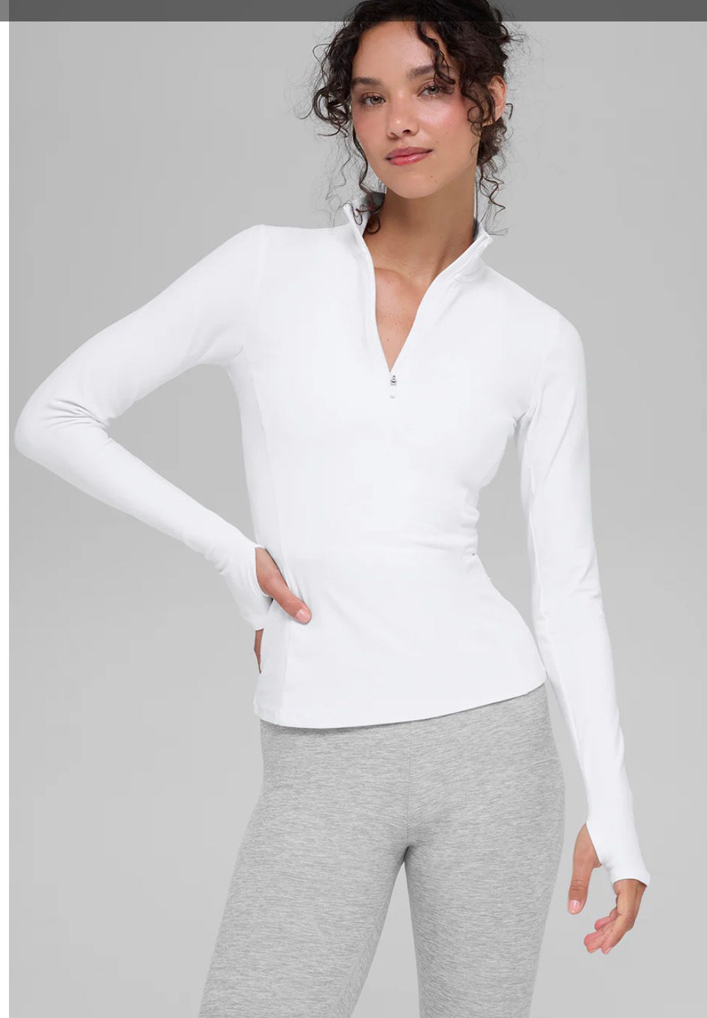 Soft 1/2 Zip Rapid Pullover / Size XXS