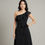 Thumbnail: One Shoulder Ruffle Dress / Size 6