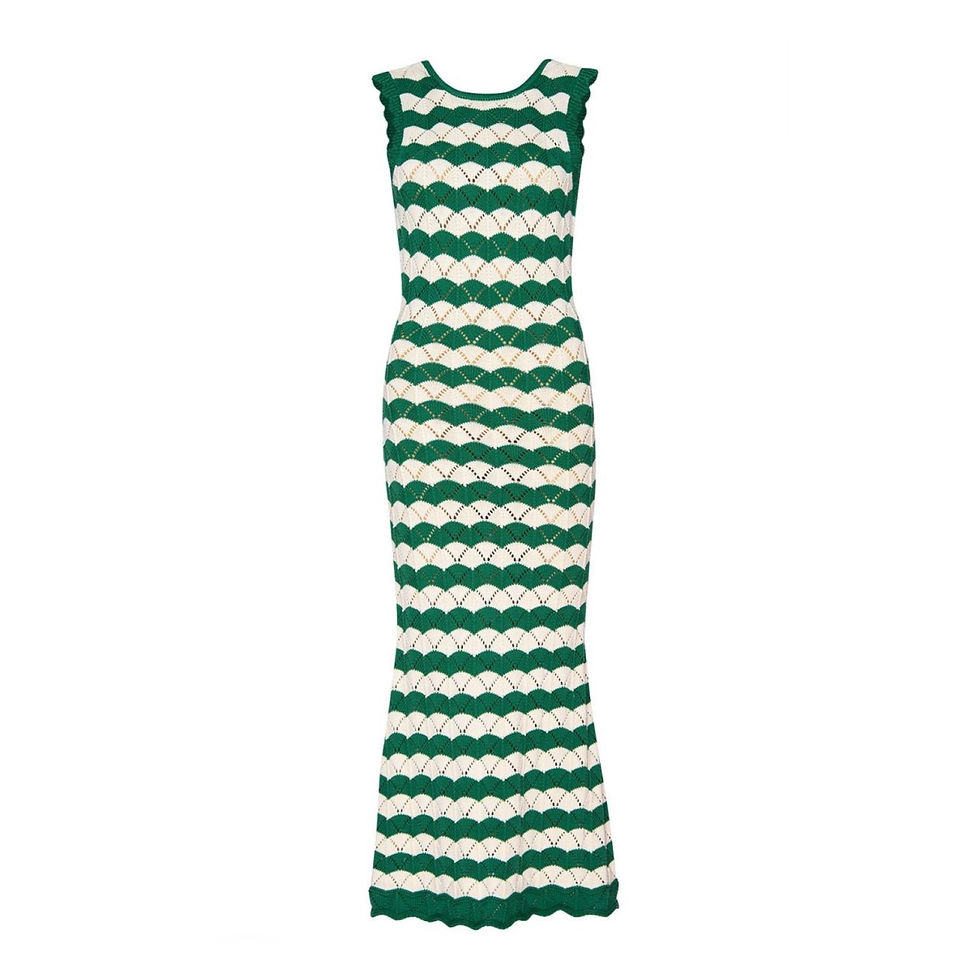 Thumbnail: Rosalba Crochet Knit Dress / Sizes S & L