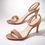 Thumbnail: Rose Gold Ankle Strap Heel / Size 9