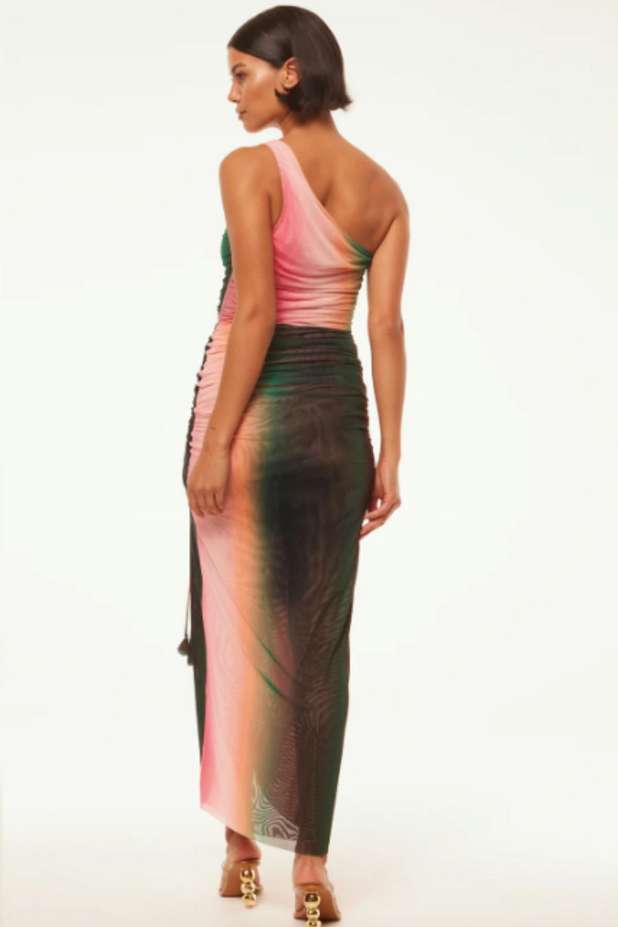 Thumbnail: Sirena Dress in Cali Ombre / Size S