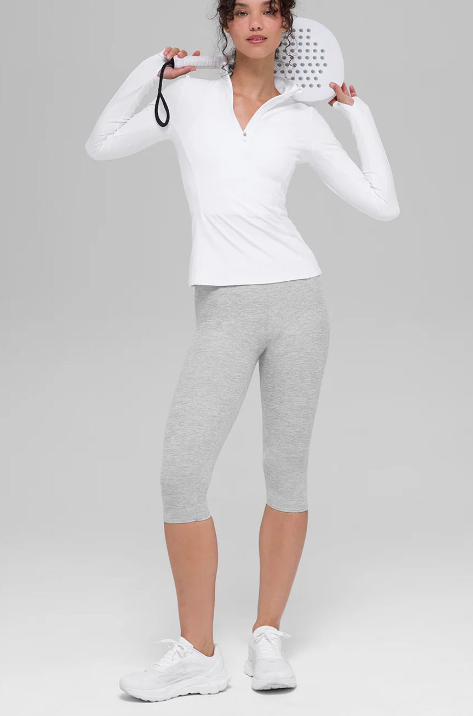 Thumbnail: Soft 1/2 Zip Rapid Pullover / Size XXS
