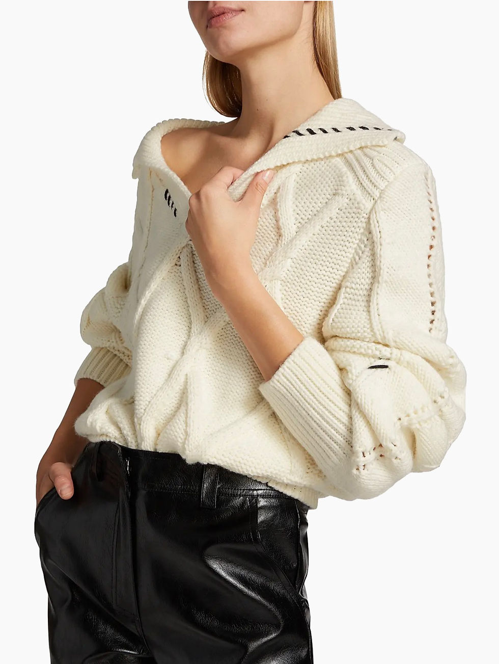Thumbnail: Lena Knit Sweater / Size L