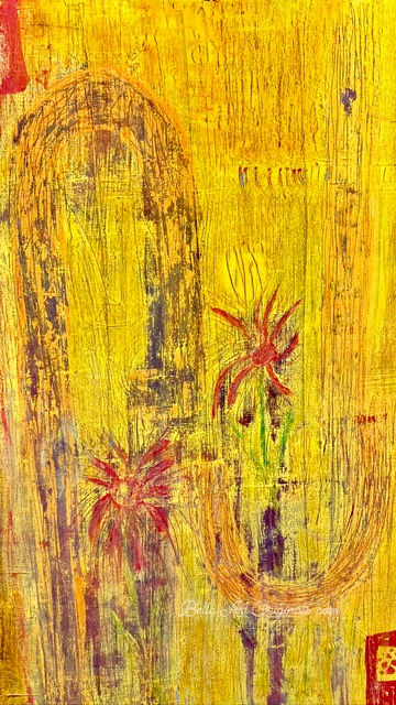Almost a Sunflower 36x48