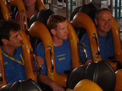 Roller Coaster ride with Subaru's Sporting Director Luis Moya & R&D Director David Lapworth