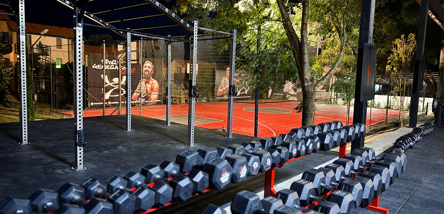 Outdoor training area at Sport Generation Camp