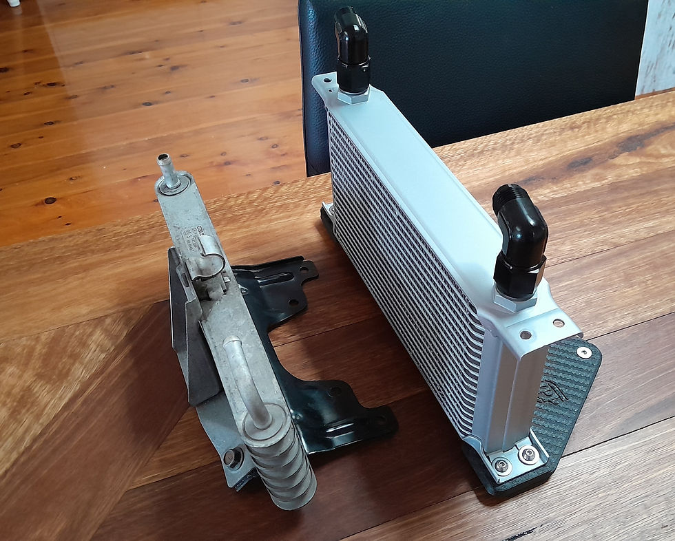 Thumbnail: Nissan Z32 300ZX TT Oil Cooler Mount RHS