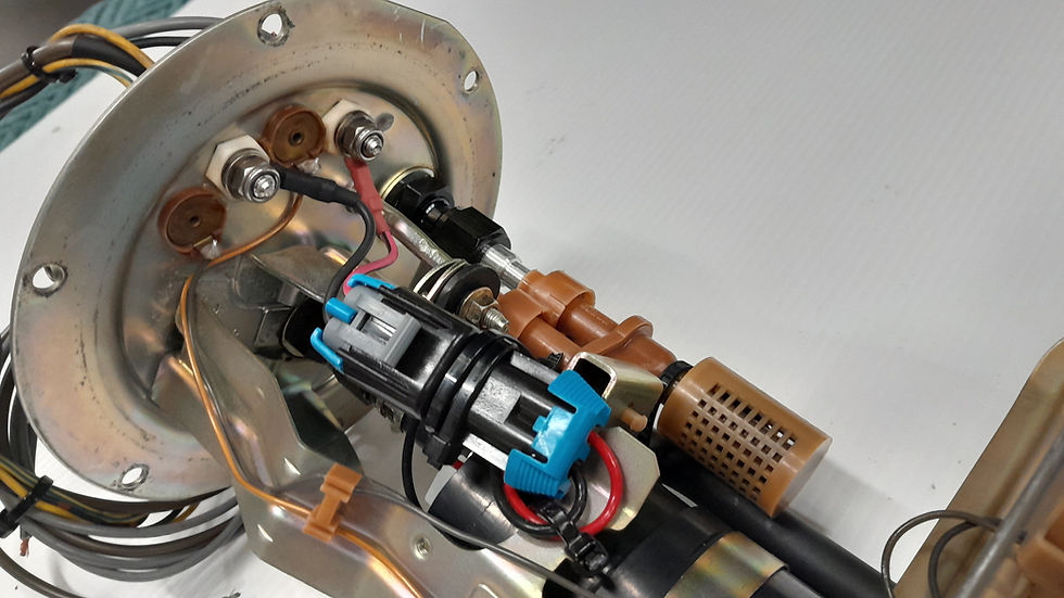 Thumbnail: Modified Oem Z32 2+0 Fuel Pump Hanger. Walbro 460 -6AN