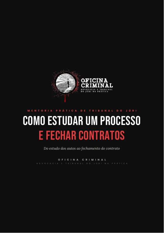 Capa do ebook Como estudar um processo e fechar contratos