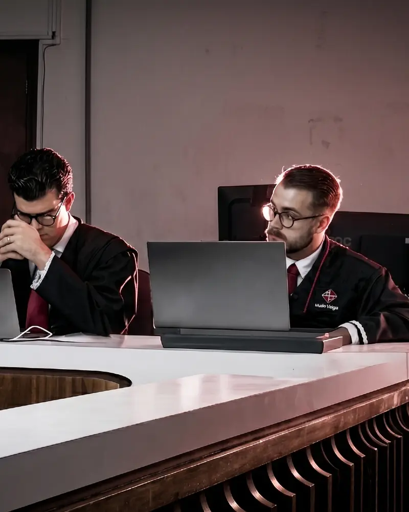 Equipe em plenário