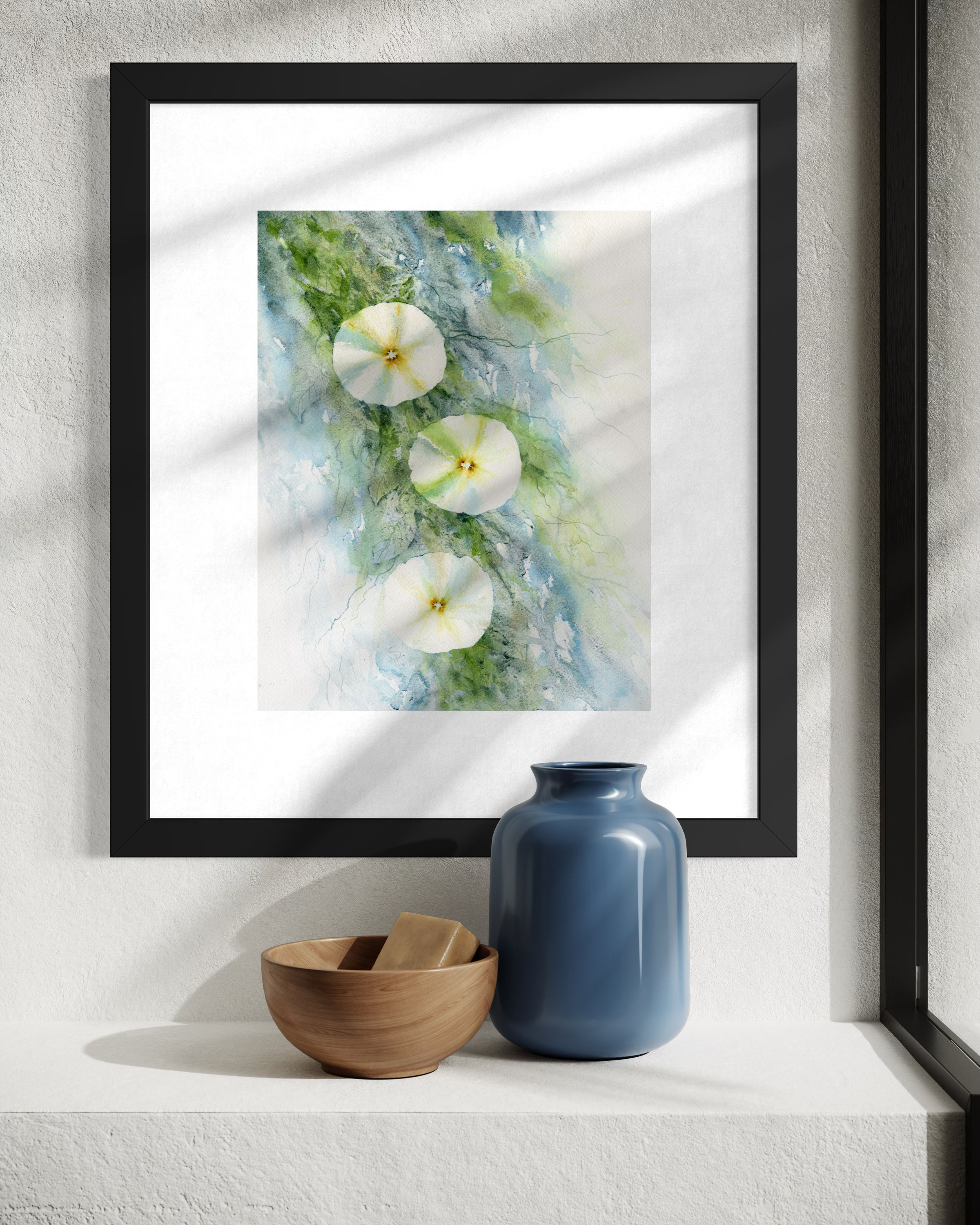 Whispers of Morning — Original Watercolor Painting, 14 by 10 inches