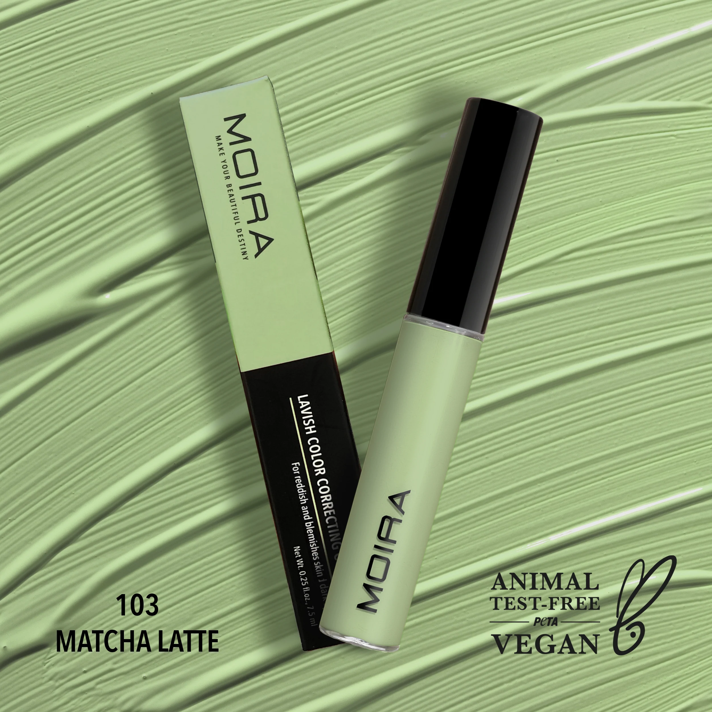 LAVISH COLOR CORRECTING CONCEALER (103, MATCHA LATTE)