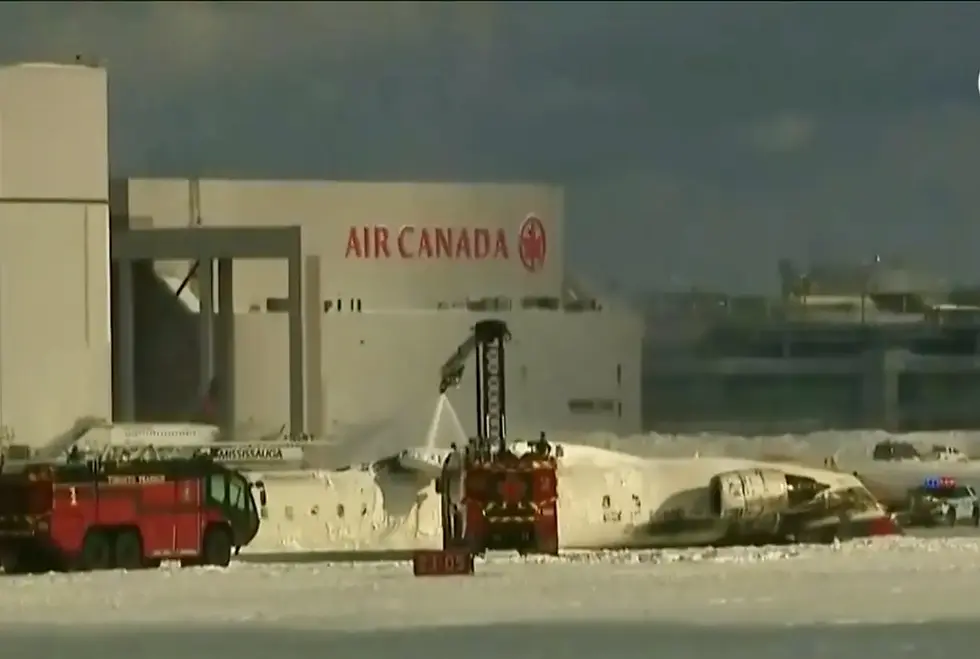 Acidente Aéreo com avião no Canadá deixa 8 Feridos