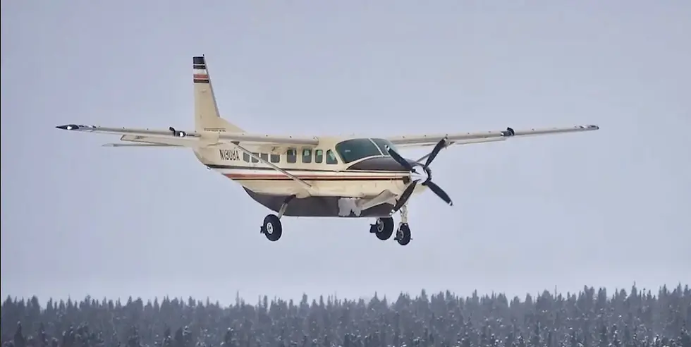 Avião Desaparece no Alasca com 10 Pessoas