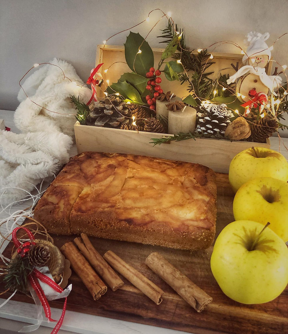 Torta di mele rovesciata