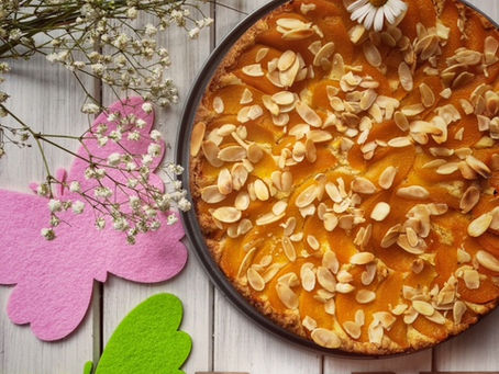 Torta Frangipane con albicocche