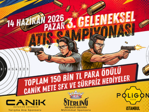 Nişanına Güvenenler İçin Büyük Gün: Poligon Club’da Ödüllü Tabanca Atış Yarışması!