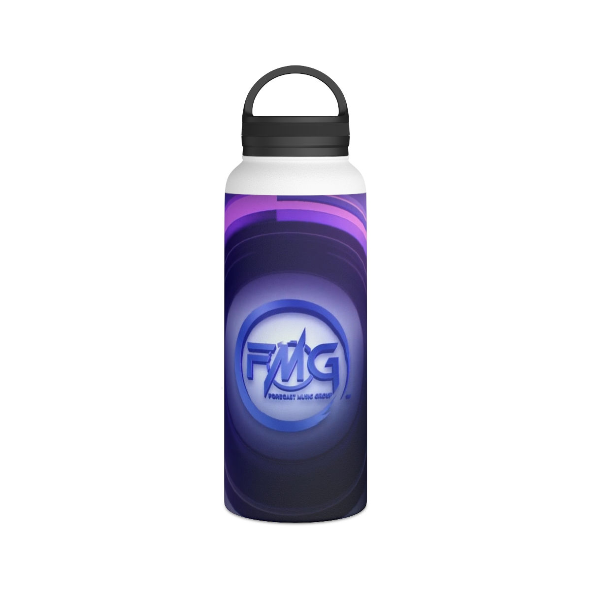 Forecast Music Group Stainless Steel Water Bottle, Handle Lid