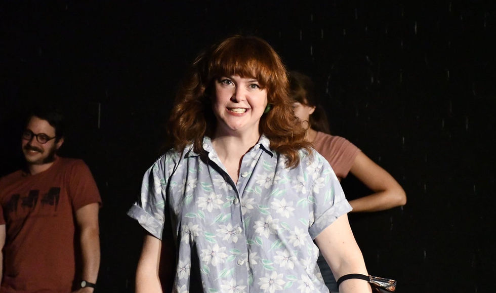 Mary Bess gets goofy doing improv with the Armory Comedy Group NY