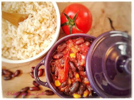 Chili sin carne (recette végétarienne)