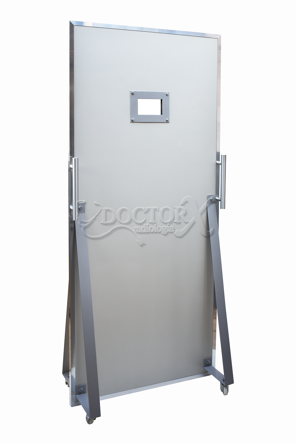 Miniatura: Biombo Reto Plumbífero c/ Chumbo de 2,0mm, Medida: 80x210cm, c/ Visor Plumbífero