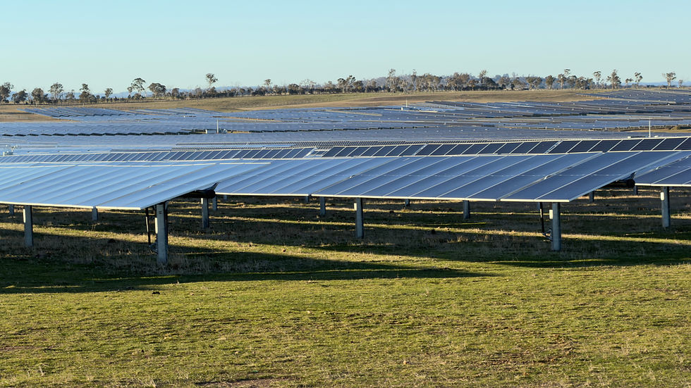 solar farm in Australia
