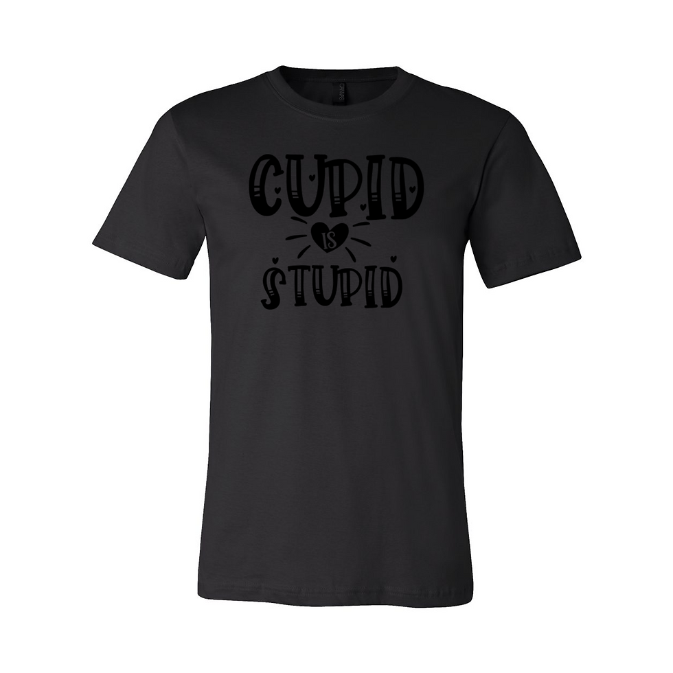 Thumbnail: Cupid Is Stupid T-Shirt - Anti-Valentine's Day