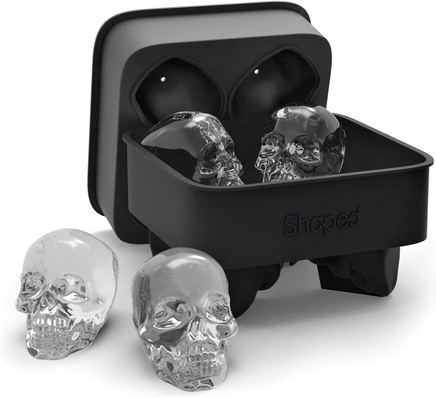 3-D Skull Silicone Ice Mold