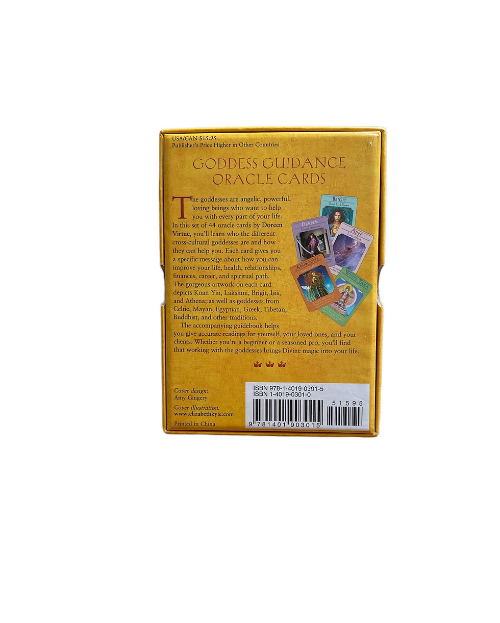 Thumbnail: Doreen Virtue Goddess Guidance Oracle Cards - Original deck