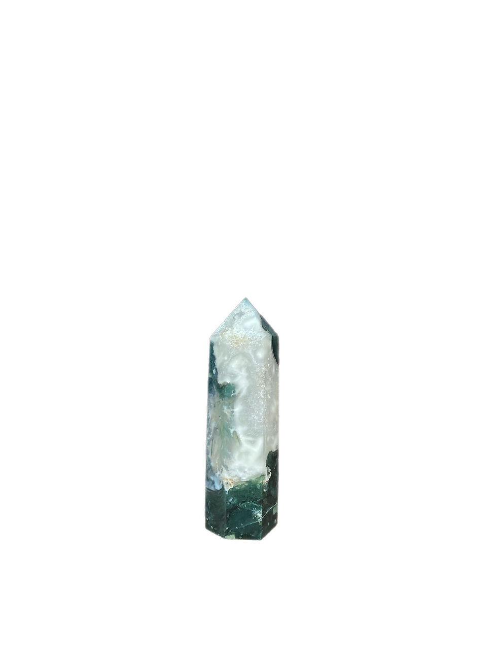 Thumbnail: Moss agate tower B- 8.8cm