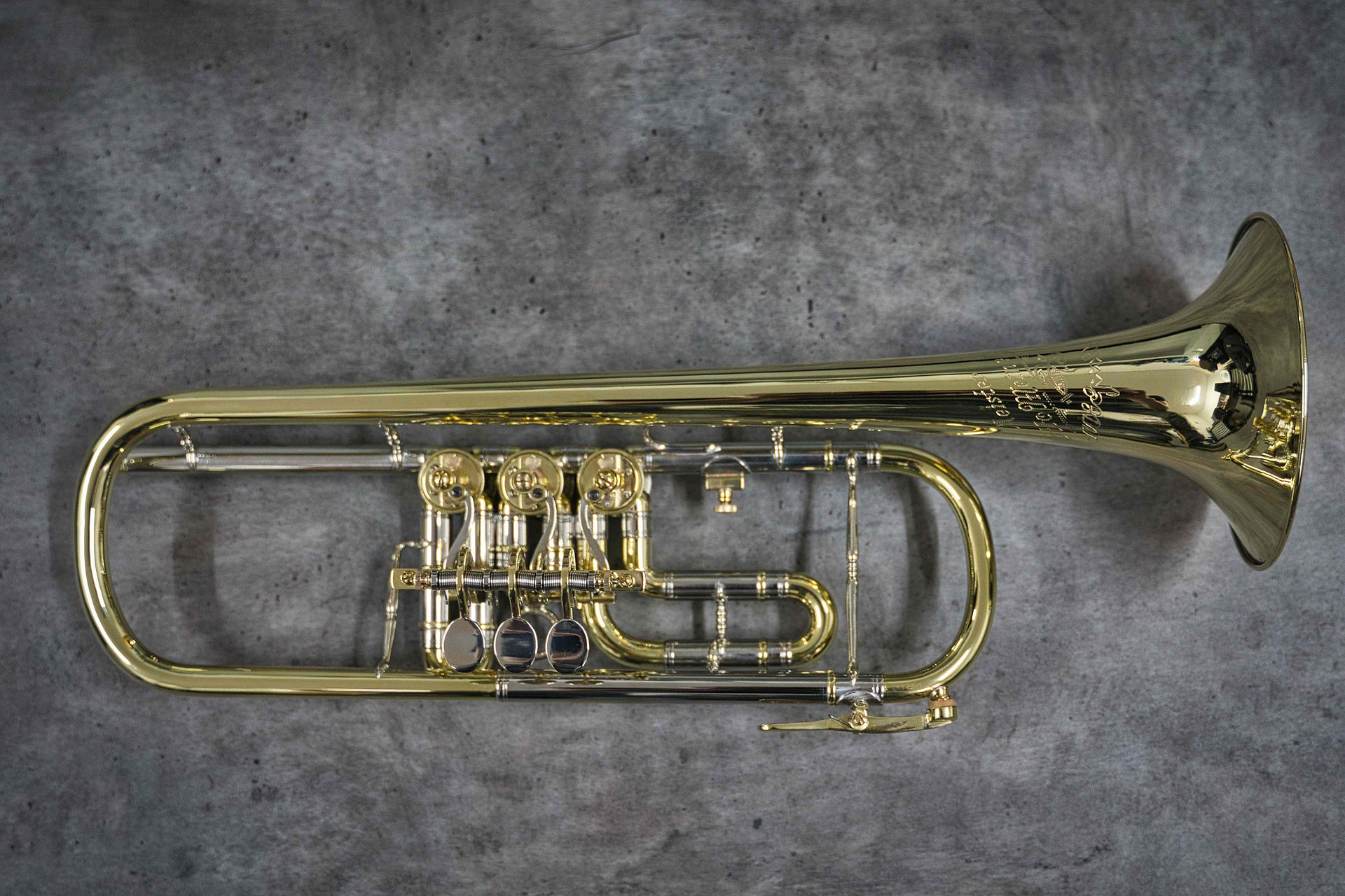 shiny trumpet after the general overhaul