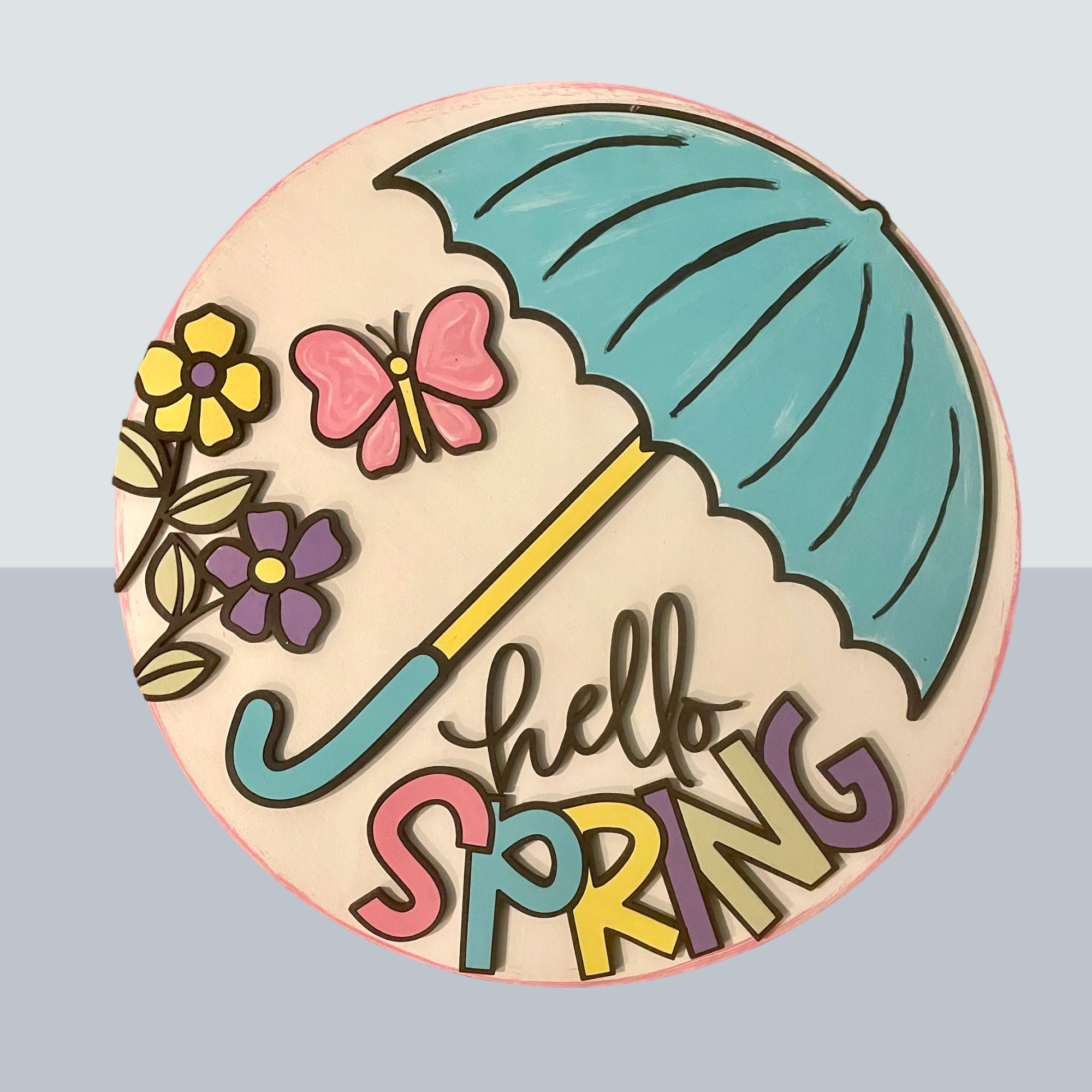 Hello Spring Door Hanger