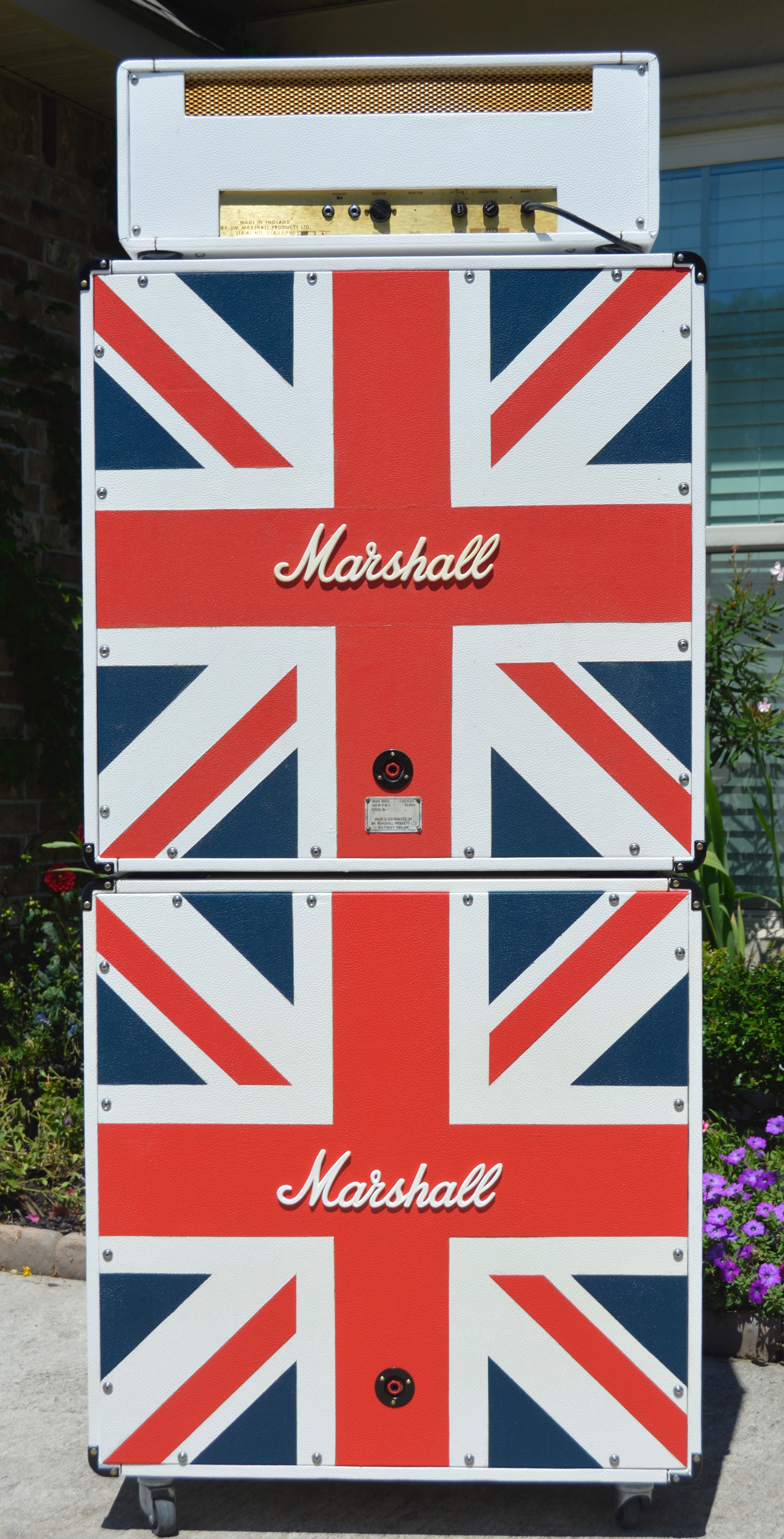 1971 Marshall model 1987 50w JMP w/ JCM 1960A&B