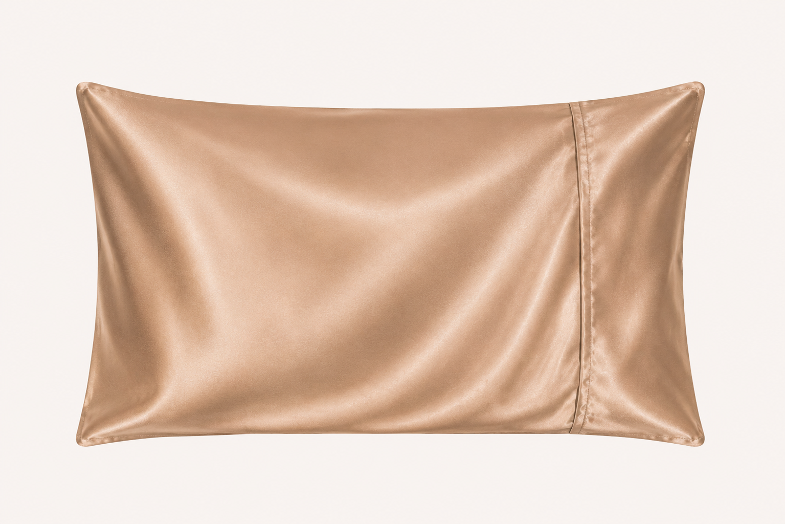 Dark Gold Satin Pillowcase Set