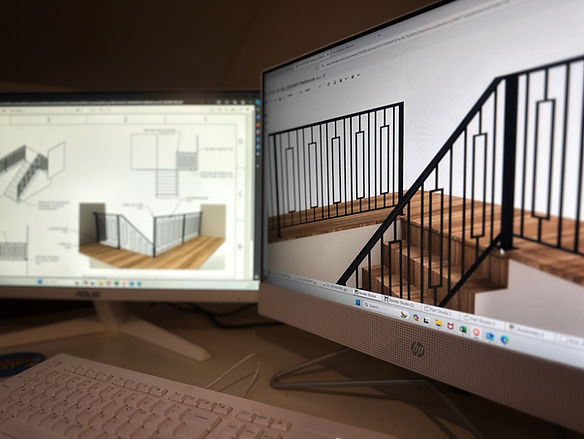 Metal Interior Railing Design In Warwick RI