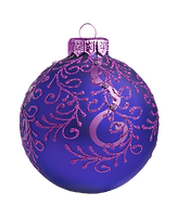 Púrpura y azul del ornamento