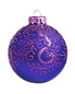 Purpur und Blau Ornament