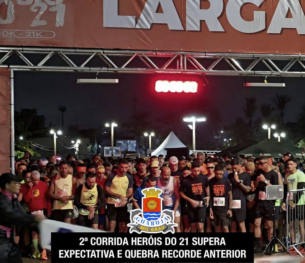 2ª Corrida Heróis do 21 supera expectativa e quebra recorde anterior